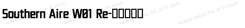 Southern Aire W01 Re字体转换